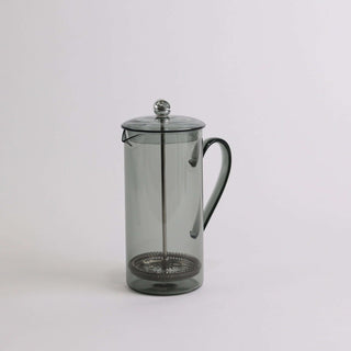 Domestique smokey grey french press | coffee plunger | cafetiere | glassware | homeware