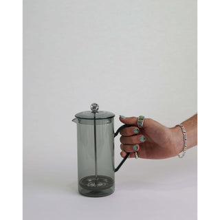 Domestique smokey grey french press | Coffee plunger and cafetiere | hand crafted designed in Sydney Bondi